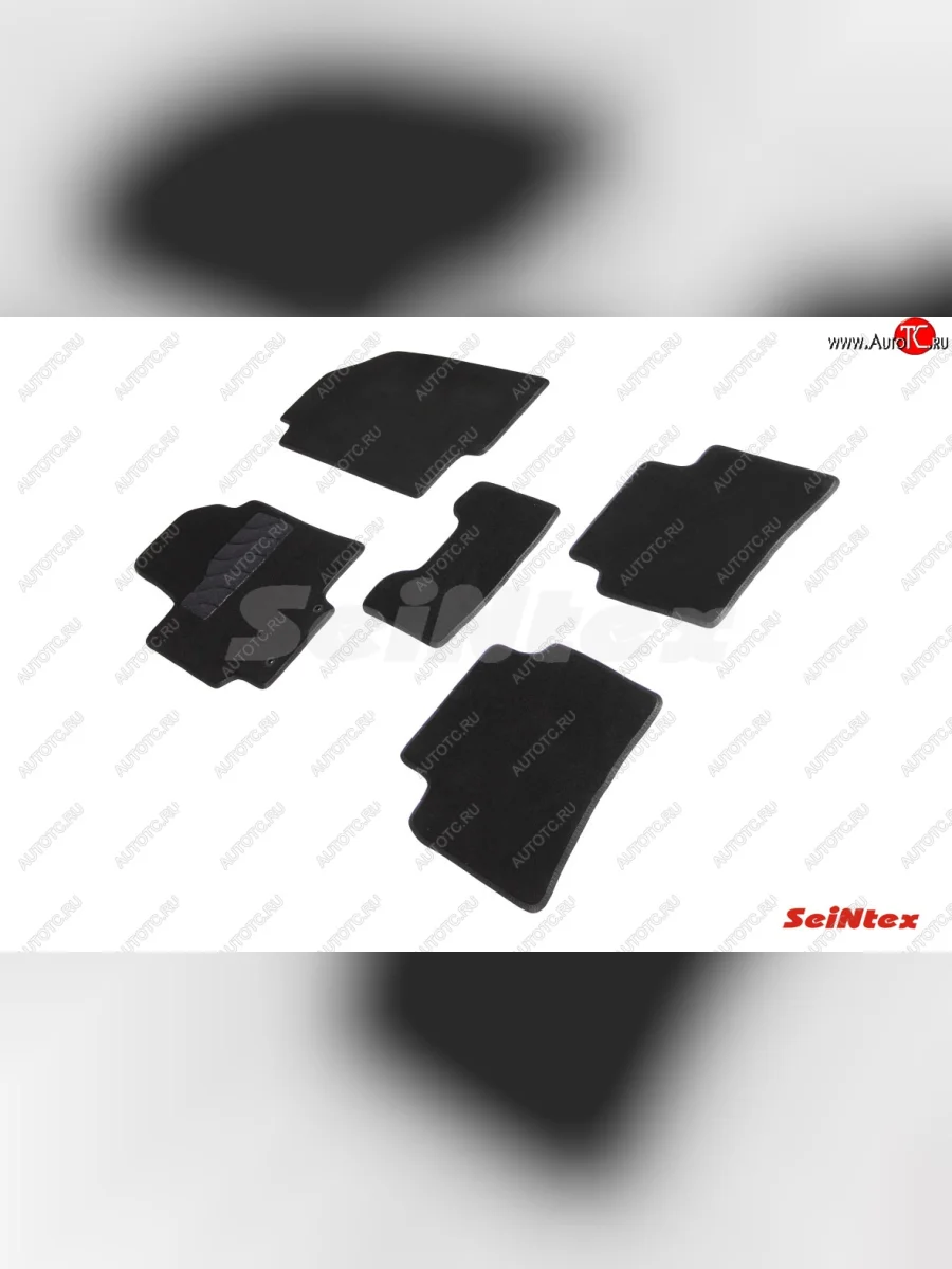 Коврики в салон (ворсовые) Seintex LUX Hyundai Solaris HCR седан рестайлинг (2020-2022)  с доставкой в г. Пермь
