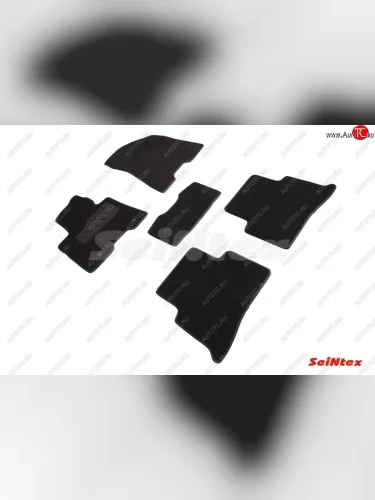 Коврики в салон (ворсовые) Seintex LUX KIA Sportage  4 QL (2016-2022) дорестайлинг, рестайлинг