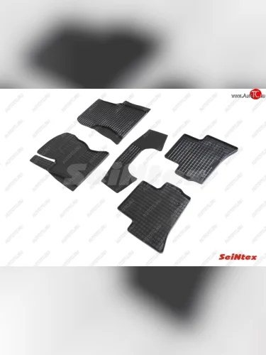 Резиновые коврики в салон с рисунком Сетка SeiNtex Land Rover Range Rover Velar 1 L560 дорестайлинг (2017-2022)