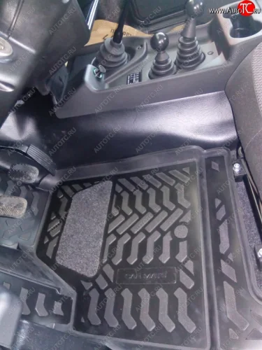 Коврики салона Aileron (3D с подпятником) Лада ВАЗ нива 4х4 2131 5 дв. дорестайлинг (1993-2019)