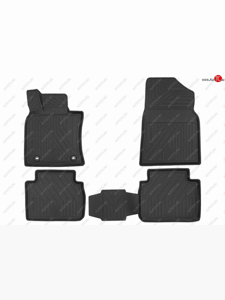 Коврики 3D в салон Triumf (полиуретан с эффектом шагреневой кожи, 4 мм)  Mercedes-Benz GLA (2013-2020) X156  в Самаре Самарской области