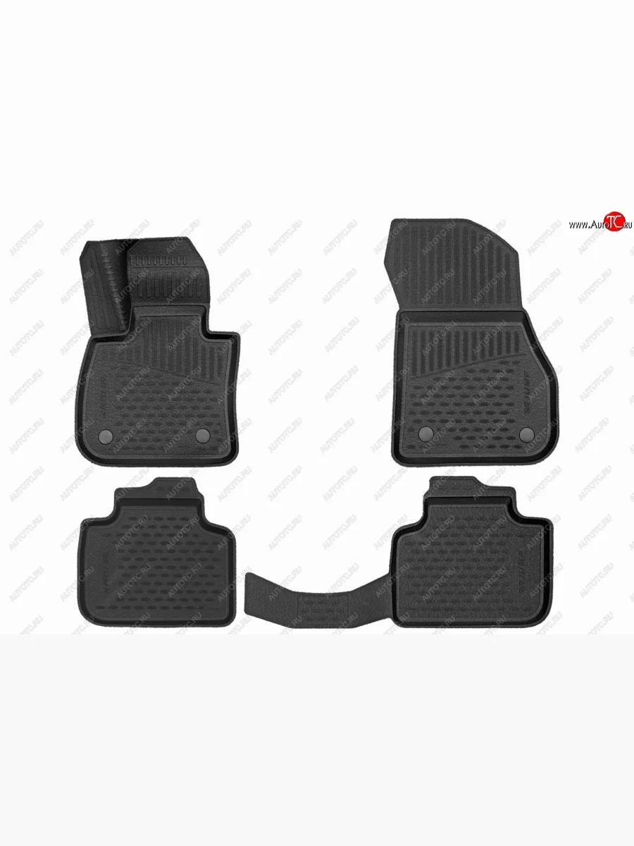 Коврики 3D в салон Triumf (полиуретан с эффектом шагреневой кожи, 4 мм) BMW X1 F48 дорестайлинг (2015-2019)  с доставкой в г. Керчь