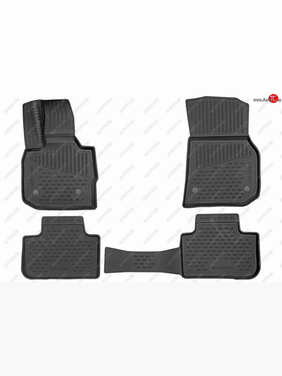 Коврики 3D в салон Triumf (полиуретан с эффектом шагреневой кожи, 4 мм)  BMW X3 (2017-2023) G01  в Керчи Республика Крым