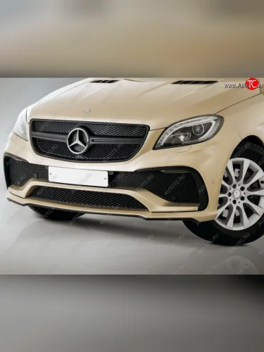 Передний бампер Yurol Mercedes-Benz ML class  W166 (2011-2015)