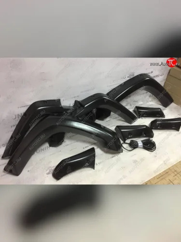 Расширители колесных арок SpecTuning (160 мм) (Тиснение (шагрень)) Уаз Патриот 3163 5 дв. дорестайлинг (2005-2013)