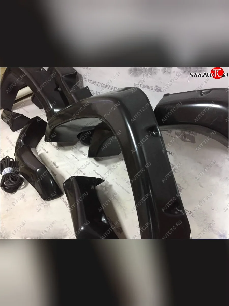 Расширители колесных арок SpecTuning (160 мм) Уаз Патриот 3163 5 дв. дорестайлинг (2005-2013) (Глянец, Неокрашенные)  в Самаре Самарской области