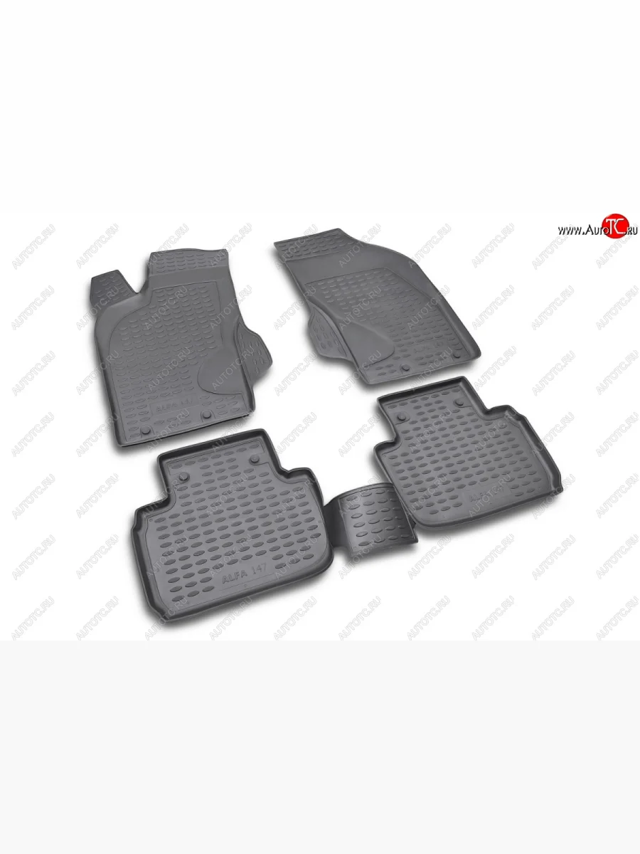 Коврики в салон (серые) Element  Alfa Romeo 147 (2000-2010) 937A  в Самаре Самарской области
