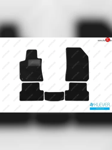 Коврики в салон (текстиль) Klever Premium Peugeot 308  T9 (2013-2018) хэтчбек 5 дв. дорестайлинг, универсал дорестайлинг