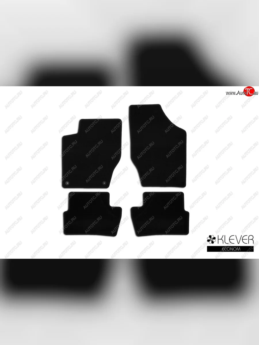 Коврики в салон (текстиль) Klever Econom Peugeot 408  дорестайлинг (2010-2017)  в Перми Пермском крае