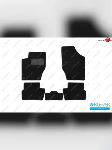 Коврики в салон (текстиль) Klever Premium Peugeot 408 (2010-2017)  дорестайлинг
