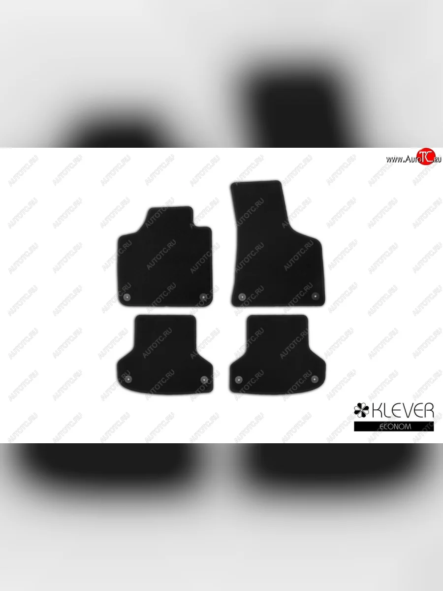 Коврики в салон (текстиль, АКПП) Klever Econom Audi A3 8PA хэтчбэк 5 дв. 3-ий рестайлинг (2010-2013)  с доставкой в г. Керчь