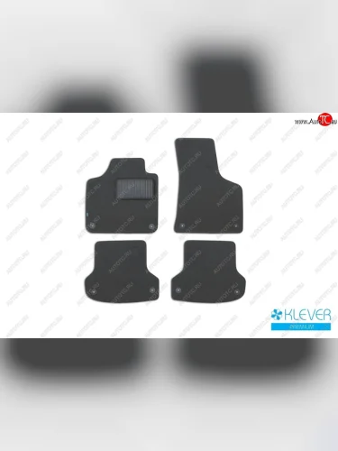 Коврики в салон (текстиль, АКПП) Klever Premium Audi A3 8PA хэтчбэк 5 дв. 3-ий рестайлинг (2010-2013)