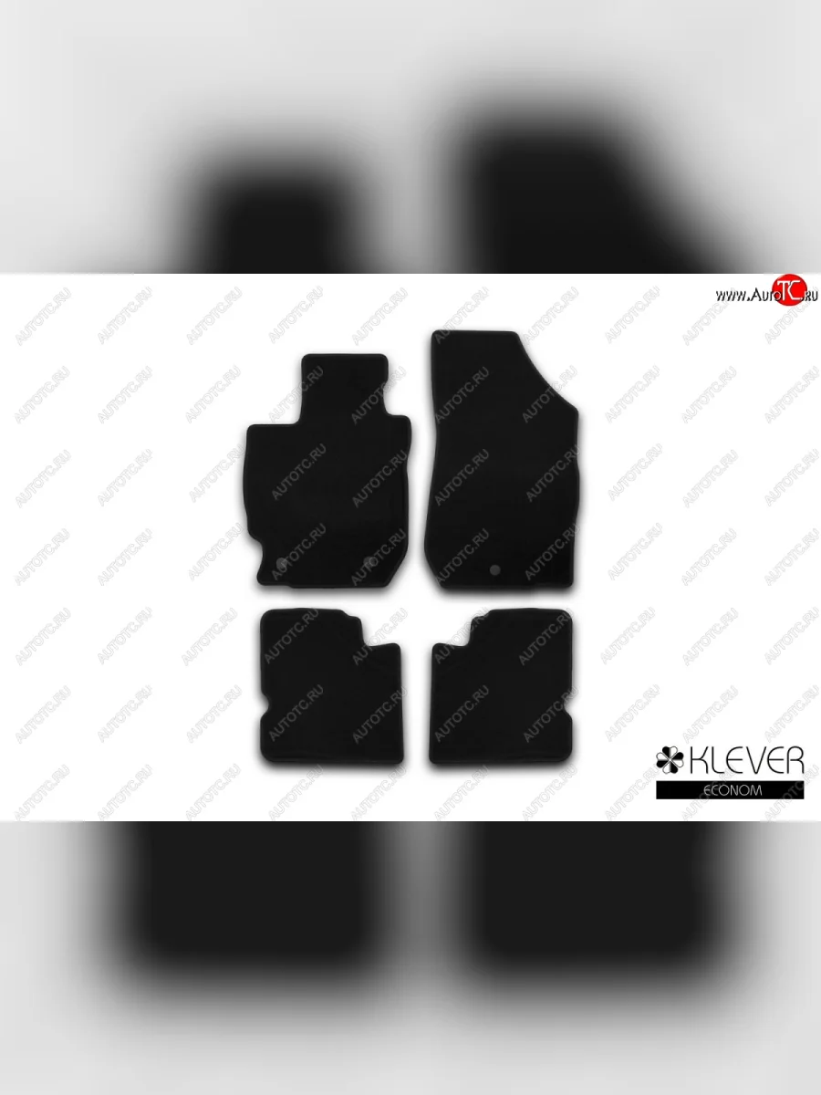 Коврики в салон (текстиль) (АКПП) Klever Econom Nissan Almera 3 G15 седан (2012-2019)  в Самаре Самарской области