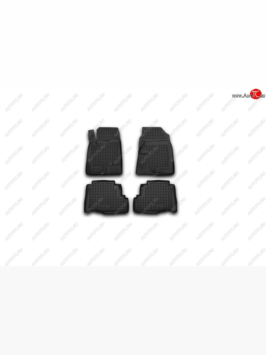 Коврики в салон (полиуретан) Element Opel Antara рестайлинг (2010-2015)  с доставкой в г. Пермь