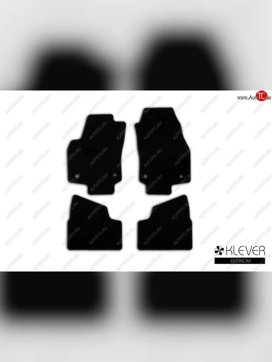 Коврики в салон (текстиль) (АКПП) Klever Econom Opel Astra H хэтчбек 5дв рестайлинг (2007-2015)  с доставкой в г. Пермь