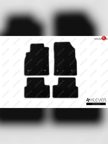 Коврики в салон (текстиль) (АКПП) Klever Econom Opel Astra  J (2009-2012) хэтчбек 5 дв. дорестайлинг