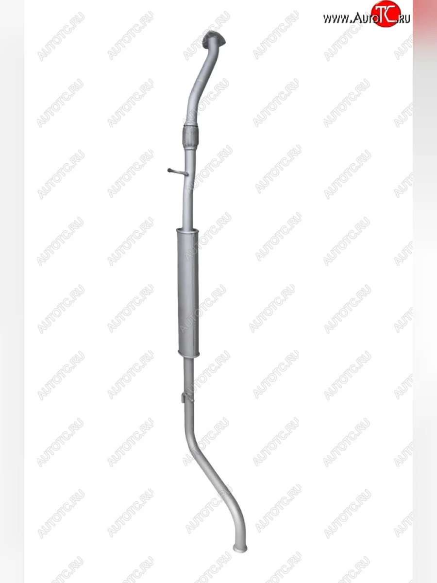 Резонатор (с гофрой) ТВС Гост (Усиленный) Лада ВАЗ Веста Кросс NG SW 2181 универсал рестайлинг (2022-2025)  в Керчи Республика Крым