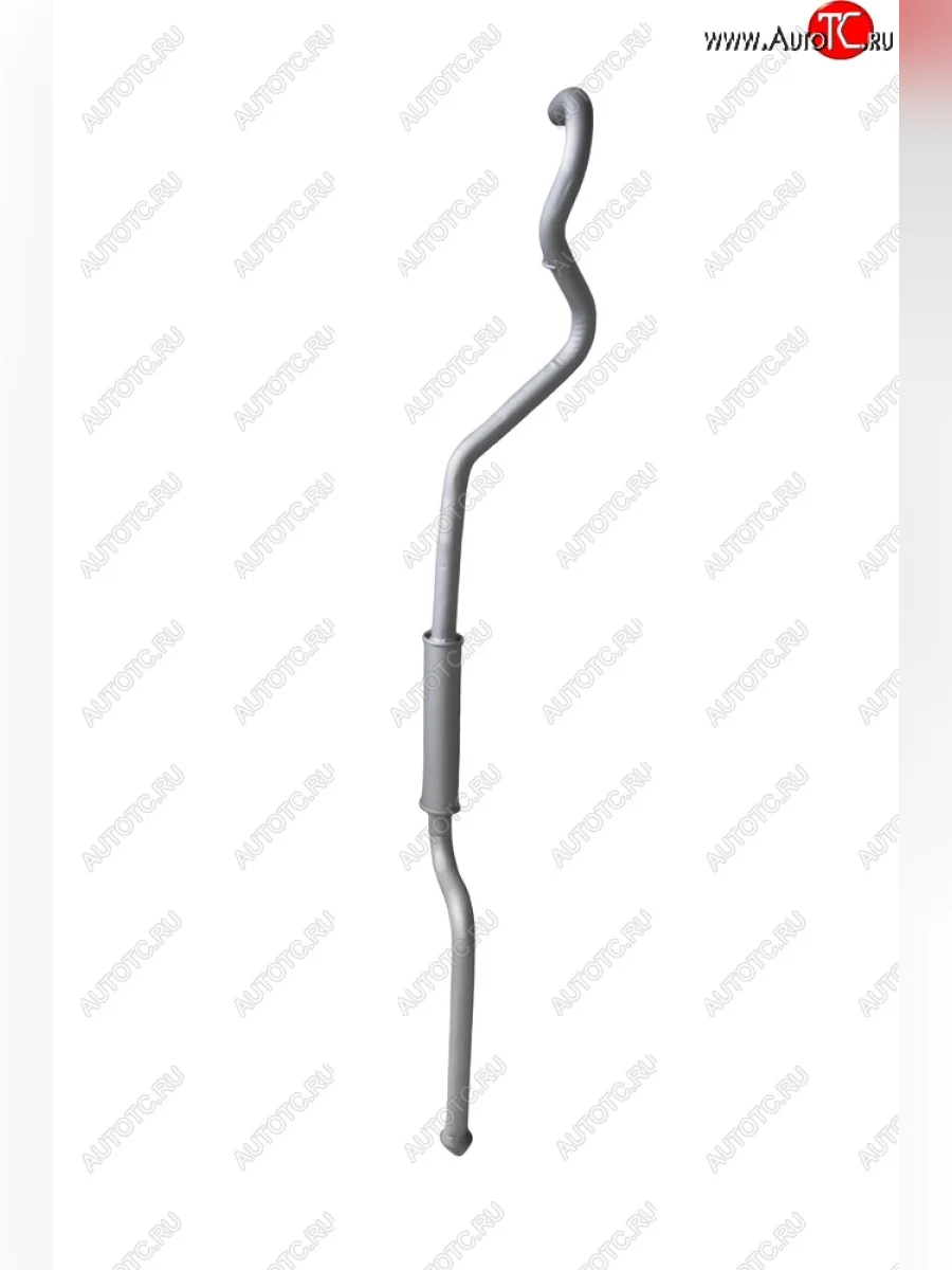 Резонатор (фланец на 2х шпиль.) (GM) ТВС Гост (Усиленный) Лада ВАЗ 2123 (Нива Шевроле) 1 рестайлинг (2009-2020)  с доставкой в г. Керчь