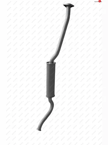 Резонатор (фланец на 2х шпиль./ Евро2) (сборка ИЖАВТО) ТВС Premium Лада ВАЗ 2104 (1984-2012)