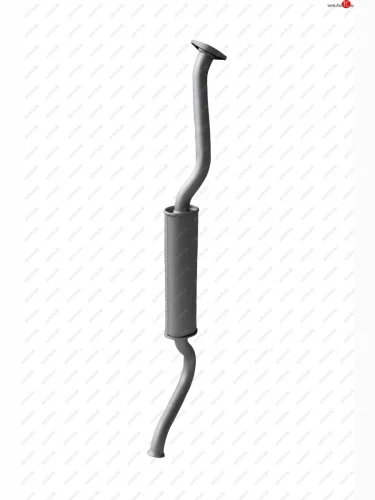 Резонатор (фланец на 2х шпиль./ Евро3) (сборка ИЖАВТО) ТВС Premium Лада ВАЗ 2104 (1984-2012)