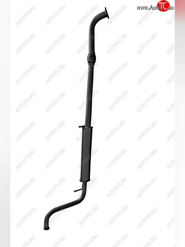 Резонатор (с гофрой/ алюм.) (16кл. после 2008г.) ТВС Premium Лада ВАЗ 2111 универсал (1998-2009)