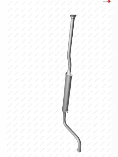 Резонатор (алюм.) (до 2008г.) ТВС Premium Лада ВАЗ 2111 универсал (1998-2009)