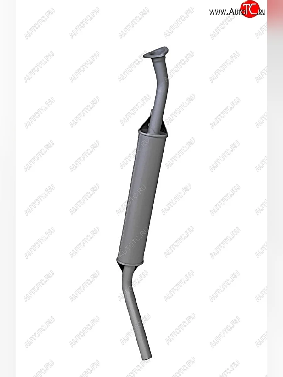 Резонатор (фланец на 3х шпиль./ Евро3) (инж.) ТВС Premium Лада ВАЗ нива 4х4 2121 Бронто 3 дв. 1-ый рестайлинг (2017-2019)  в Перми Пермском крае