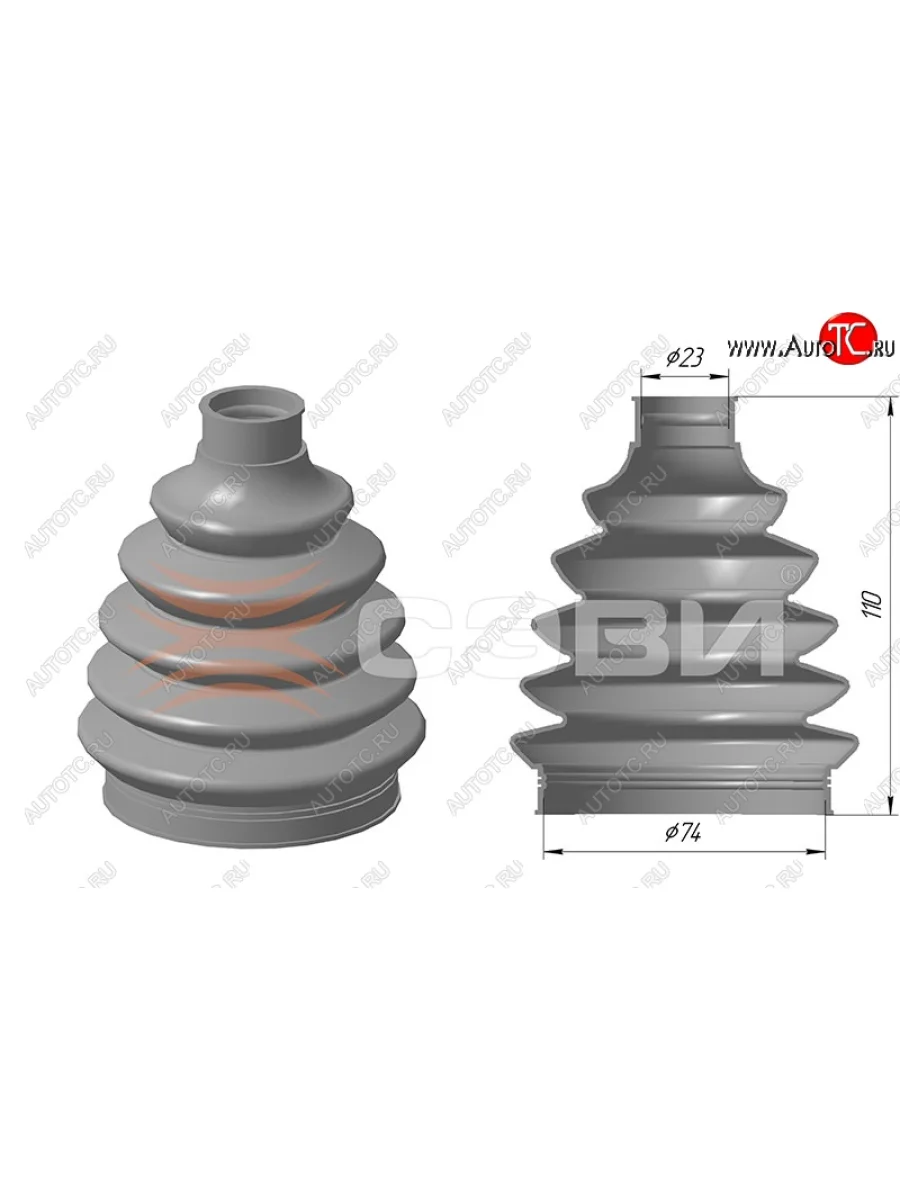 Чехол наружный (пыльник ШРУСа) SEVI Эксперт Лада ВАЗ Веста NG SW 2181 универсал рестайлинг (2022-2025)  в Перми Пермском крае