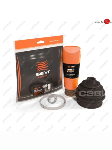 Чехол наружный (пыльник ШРУСа) SEVI Эксперт (смазка+хомут+стопор) Datsun on-DO седан дорестайлинг (2014-2019)