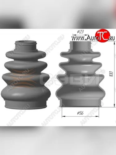 Чехол внутренний (пыльник шруса) SEVI Эксперт Daewoo Lanos T150 рестайлинг, седан (2000-2009)