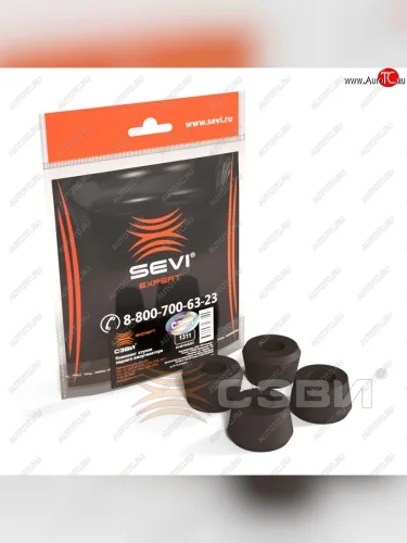 Комплект втулок заднего амортизатора СЭВИ Эксперт ГАЗ Баргузин 2217 автобус 2-ой рестайлинг (2010-2025)