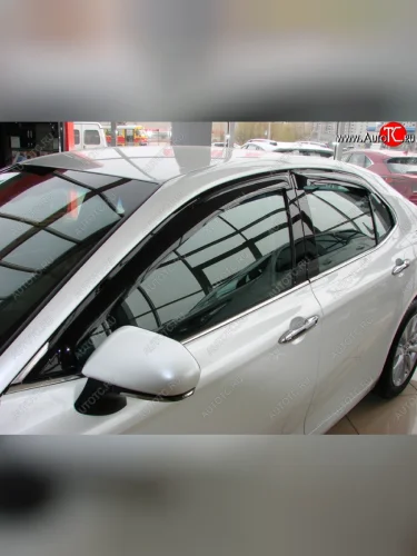 Дефлекторы окон (ветровики) SIM Toyota Camry  XV70 (2017-2021) дорестайлинг