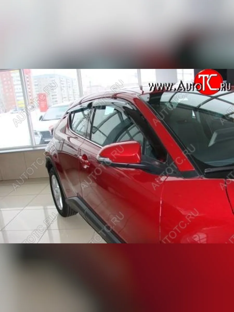 Дефлекторы окон (ветровики) SIM  Toyota C-HR (2016-2019) NGX10, ZGX10  в Керчи Республика Крым