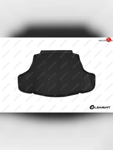 Коврик в багажник (полиуретан) Element Toyota Camry XV70 дорестайлинг (2017-2021)