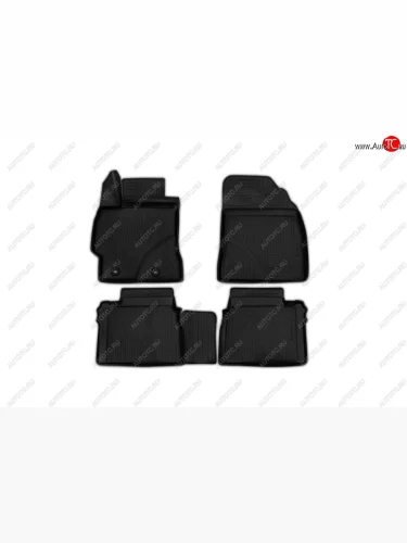 Коврики 3D в салон (полиуретан) Element Toyota Corolla  E180 (2016-2019) рестайлинг