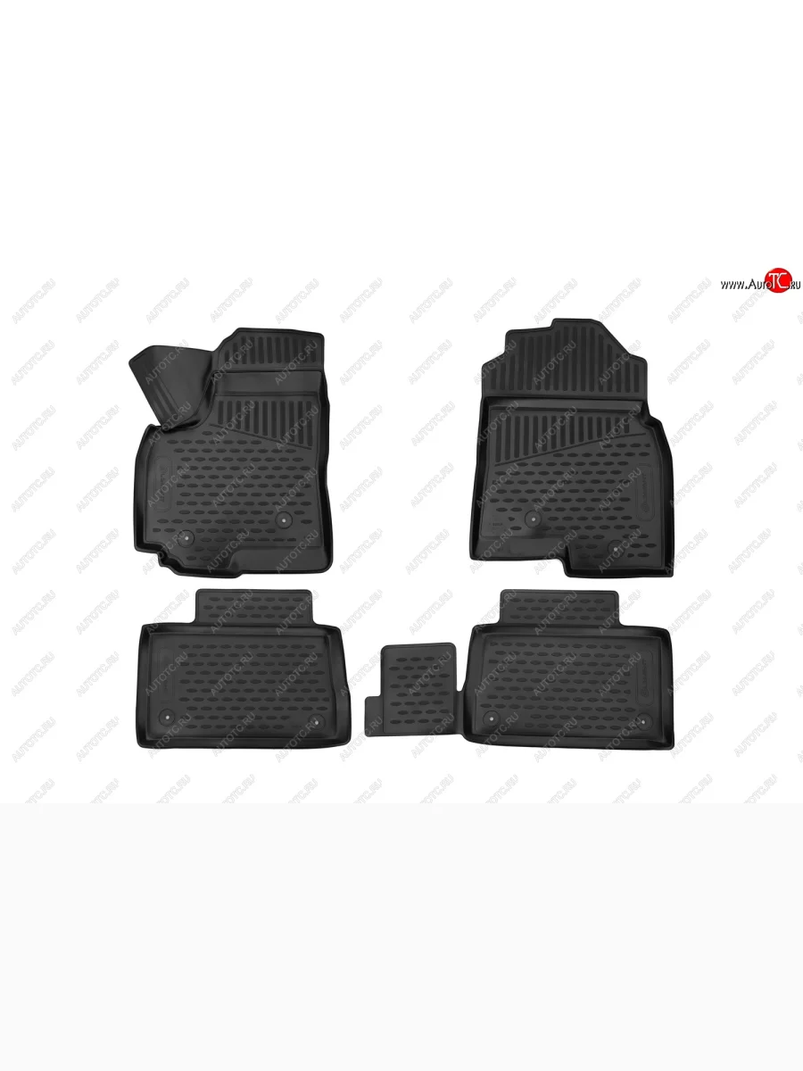 Коврики 3D в салон (полиуретан) Element  Zotye Coupa (2019-2021) B11F  в Керчи Республика Крым