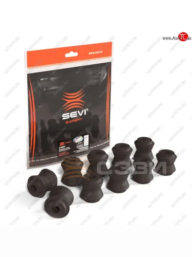 Комплект втулок реактивных тяг СЭВИ Эксперт Лада ВАЗ нива 4х4 2131 (Legend) 5 дв. 2-ой рестайлинг (2021-2025)