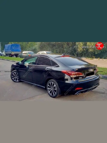 Накладки металлического порога АВТОКРАТ Hyundai I40 1 VF дорестайлинг седан (2011-2015)