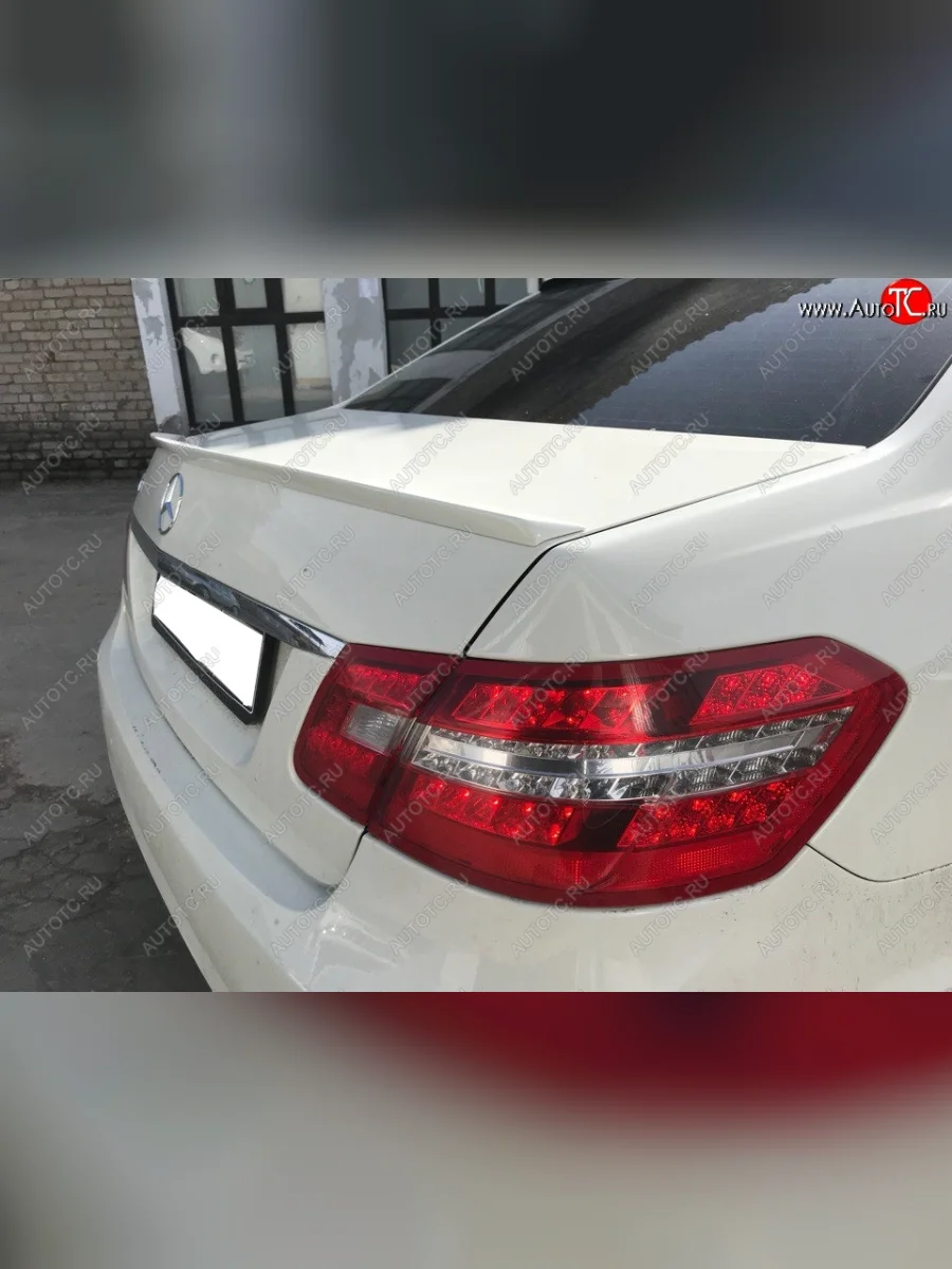 Лип спойлер АВТОКРАТ Лезвие  Mercedes-Benz E-Class (2009-2017) W212 (Неокрашенный)  в Воронеже Воронежской области
