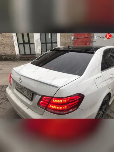 Козырек на заднее стекло АВТОКРАТ Mercedes-Benz E-Class  W212 (2009-2017) дорестайлинг седан, рестайлинг седан