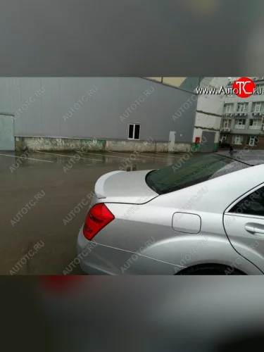 Лип спойлер АВТОКРАТ Mercedes-Benz S class  5 W221 (2005-2009) седан дорестайлинг