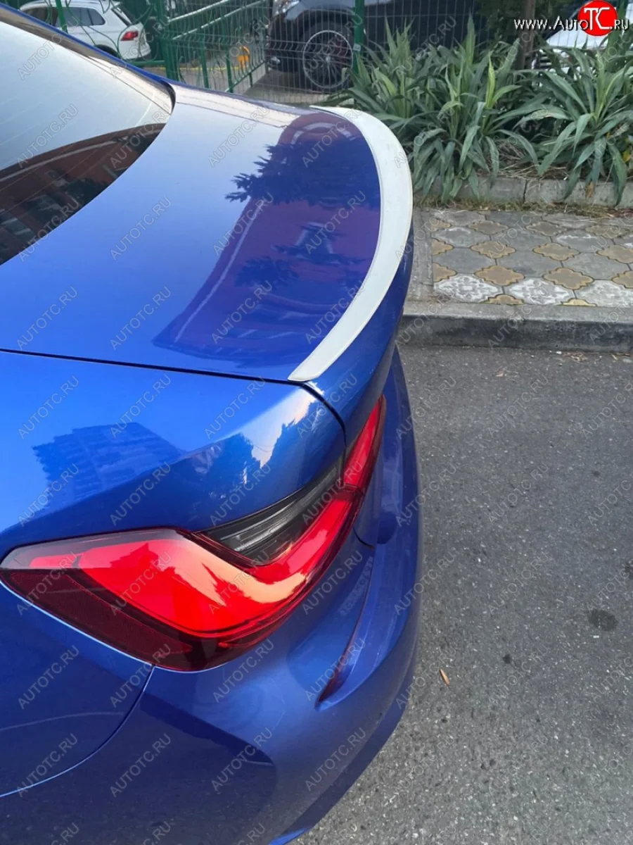 Лип спойлер АВТОКРАТ  BMW 3 серия (2018-2022) G20 (Неокрашенный)  в Самаре Самарской области