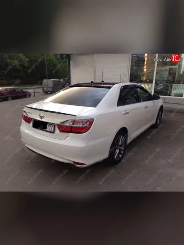 Лип спойлер АВТОКРАТ Toyota Camry ( XV50,  XV55) (2011-2018) дорестайлинг, 1-ый рестайлинг, 2-ой рестайлинг