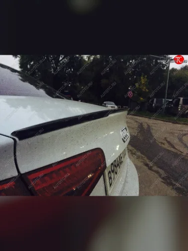 Лип спойлер АВТОКРАТ Audi A4  B8 (2011-2015) рестайлинг, седан