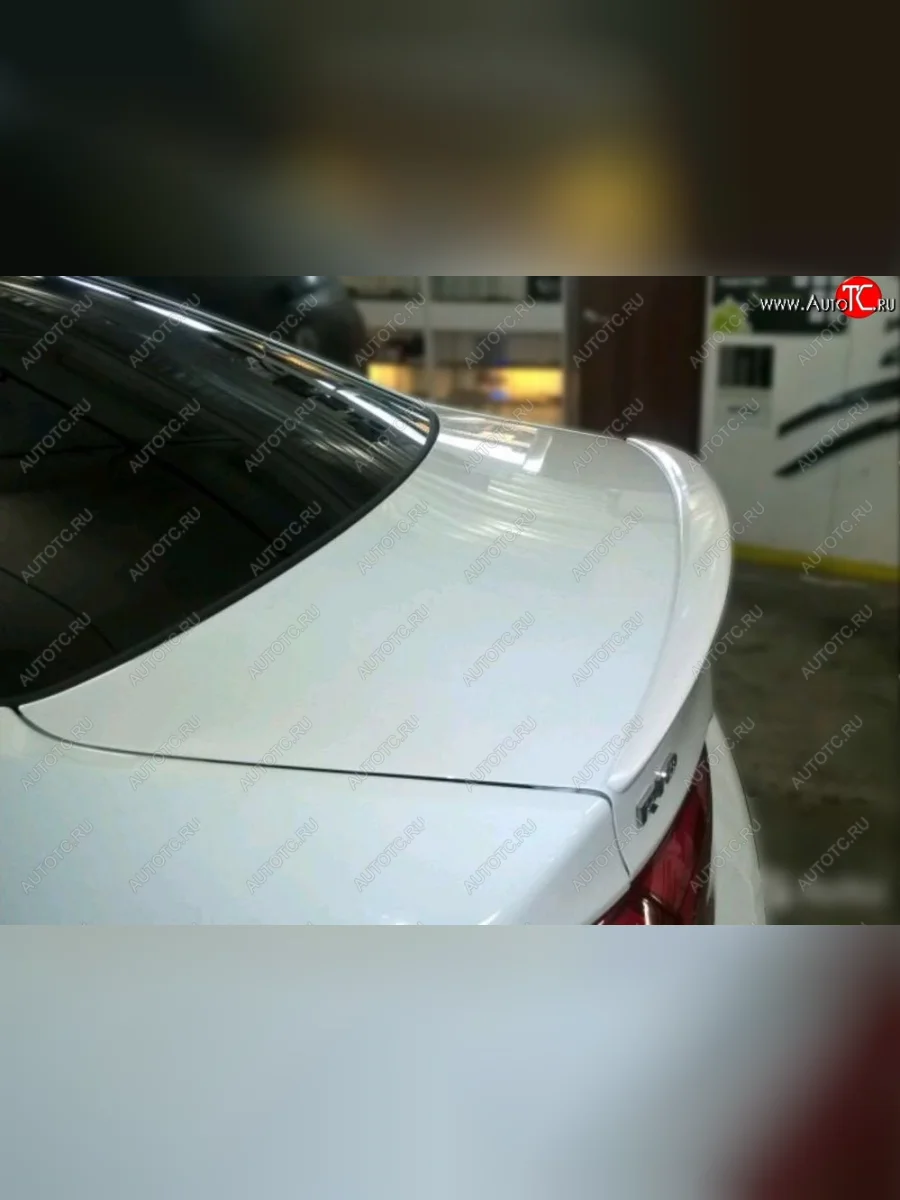 Лип спойлер АВТОКРАТ  KIA Rio (2011-2017) 3 QB (Неокрашенный)  В Кинешме Ивановской области