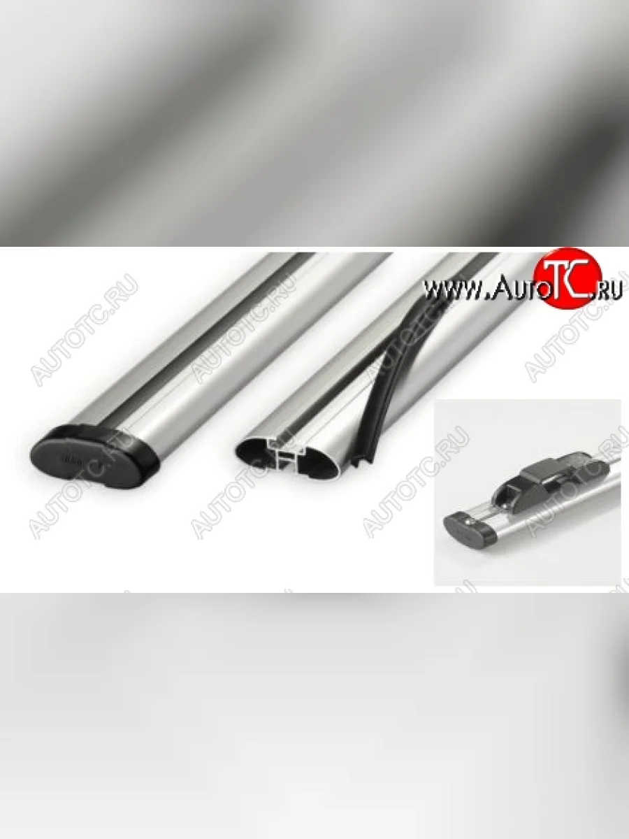 Поперечные дуги рейлингов АПС АЭРО (длина 1300 мм, крепление Скоба)  Datsun mi-DO, on-DO, Ford Focus, Haval F7, F7x, Hyundai Creta, I30, Santa Fe, Tucson, KIA Ceed, Soul, Sportage, Land Rover Freelander, Range Rover Evoque, Mazda CX-5, CX-9, Opel Astra, Renault Arkana, Logan, Sandero, Toyota Highlander, Land Cruiser Prado, RAV4, Volkswagen Amarok, Caravelle, Multivan, Transporter, Лада ВАЗ 2123 (Нива Шевроле), XRAY, Гранта, Гранта FL, Гранта Спорт, Калина, Калина Спорт, Ларгус, Нива 4х4, нива 4х4, Нива Трэвел (Серого цвета)  в Воронеже Воронежской области