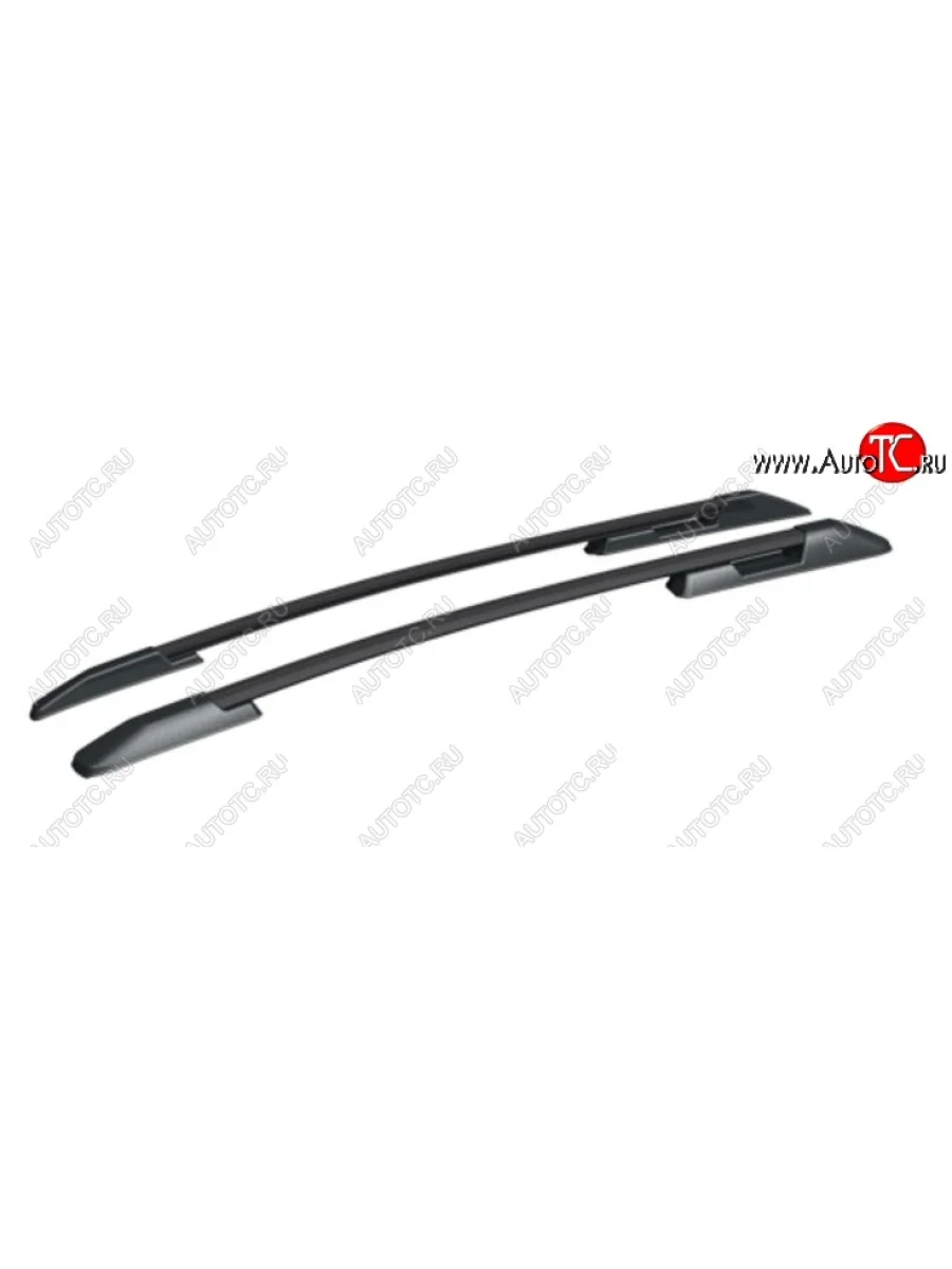 Рейлинги АПС  KIA Sportage (2016-2022) 4 QL (Башмак черный, профиль черный)  в Самаре Самарской области