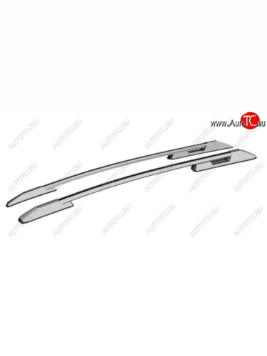 Рейлинги АПС (Башмак серебристый, профиль серый) KIA Sportage  4 QL (2016-2022) дорестайлинг, рестайлинг