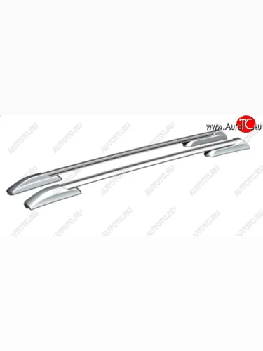 Рейлинги АПС (Серебристые, без поперечин) KIA Soul PS дорестайлинг (2014-2016)
