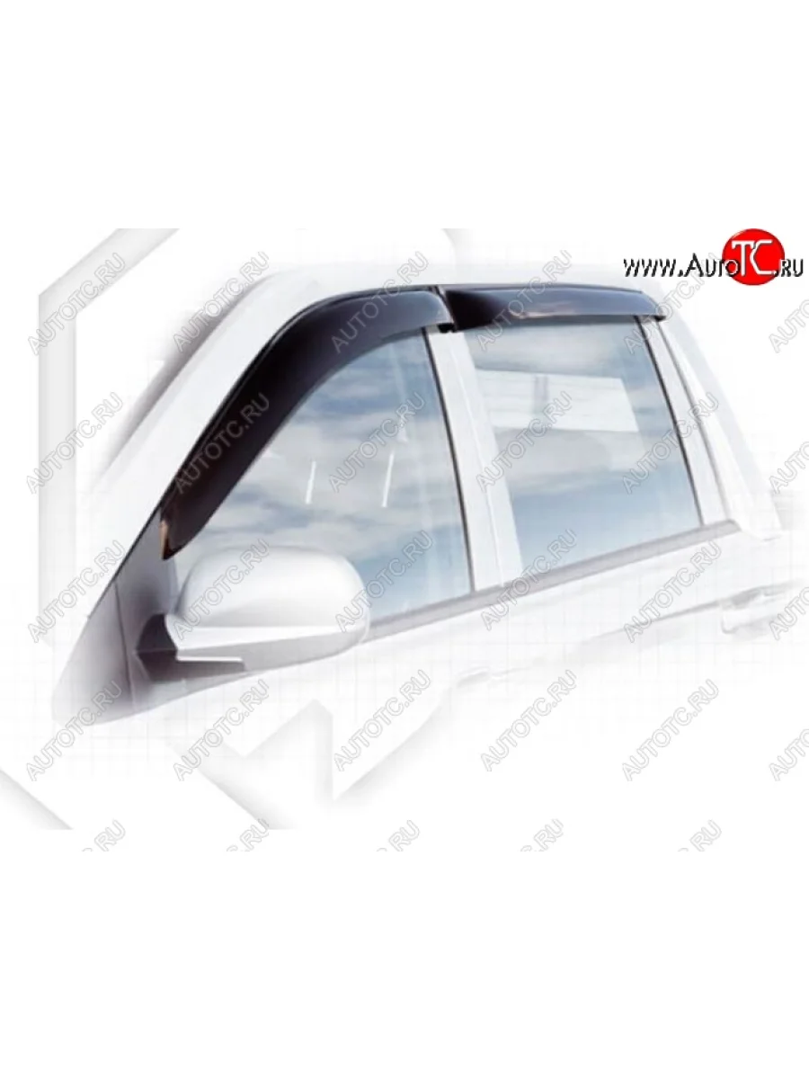 Дефлектора окон CA-Plastic  SSANGYONG Actyon Sport (2006-2011) (Classic полупрозрачный, Без хром.молдинга)  в Керчи Республика Крым